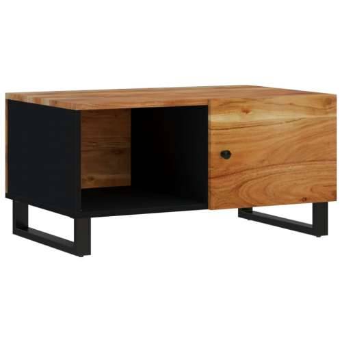 Stolić za kavu 80x50x40 cm od drva bagrema i konstruiranog drva - Smeđa 1 Cijena