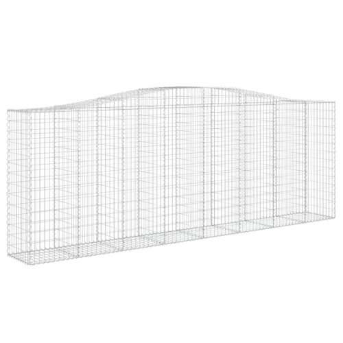 Lučne gabionske košare 3 kom 400x50x140/160cm pocinčano željezo - 400 x 50 x 140/160 cm 3 Cijena
