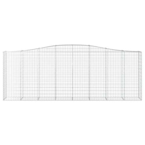 Lučne gabionske košare 3 kom 400x50x140/160cm pocinčano željezo - 400 x 50 x 140/160 cm 3 Cijena