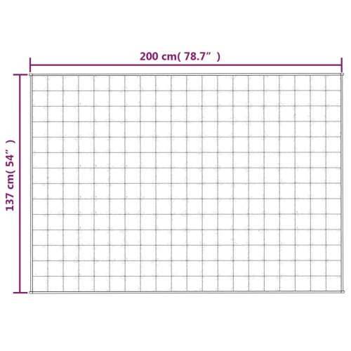 Teška deka svijetla krem 137x200 cm 10 kg od tkanine - Krema 137 x 200 cm 1 10 kg Cijena