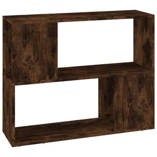 Ormarić za knjige / pregrada boja dimljenog hrasta 80x24x63 cm - Dimljeni hrast 1 80 x 24 x 63 cm Cijena