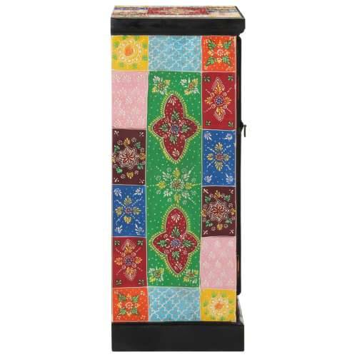 Ručno obojena komoda s vratima 53x30x75 cm masivno drvo manga - 1 53 cm Cijena