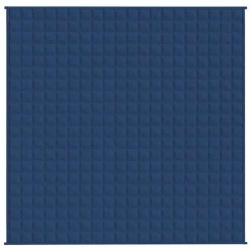 Teška deka plava 200x200 cm 9 kg od tkanine - Plava 200 x 200 cm 1 9 kg Cijena