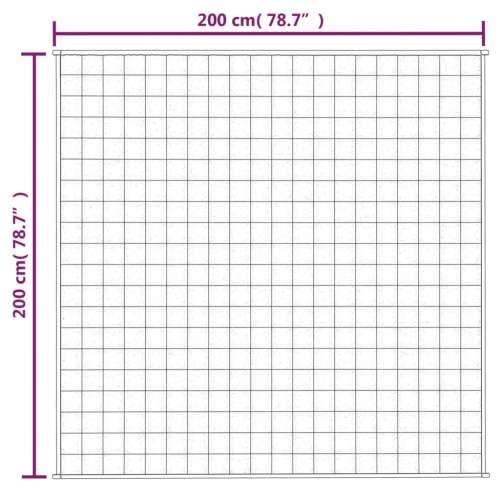 Teška deka plava 200x200 cm 9 kg od tkanine - Plava 200 x 200 cm 1 9 kg Cijena