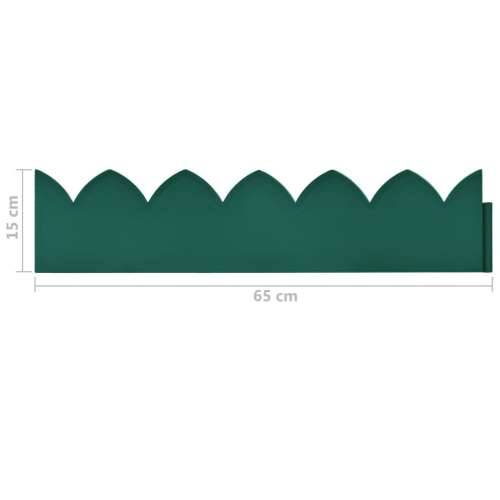Rubnjaci za travnjak 10 kom zeleni 65 x 15 cm PP Cijena