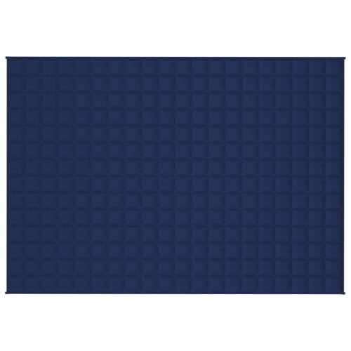 Teška deka plava 137x200 cm 6 kg od tkanine - Plava 137 x 200 cm 1 6 kg Cijena