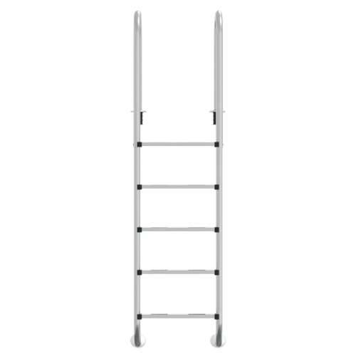 Ljestve za bazen 54 x 38 x 211 cm od nehrđajućeg čelika 304 - 54 x 38 x 211 cm 1 za betonsku površinu Ravni Cijena