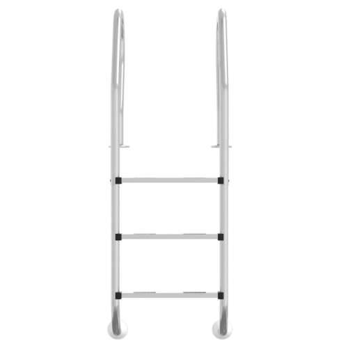 Ljestve za bazen 54 x 38 x 158 cm od nehrđajućeg čelika 304 - 54 x 38 x 158 cm 1 za ravnu površinu Zakrivljeni Cijena