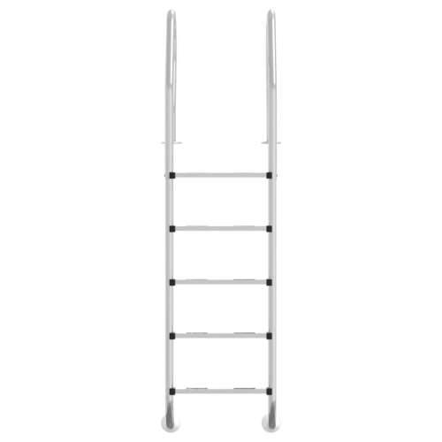 Ljestve za bazen 54 x 38 x 211 cm od nehrđajućeg čelika 304 - 54 x 38 x 211 cm 1 za ravnu površinu Zakrivljeni Cijena