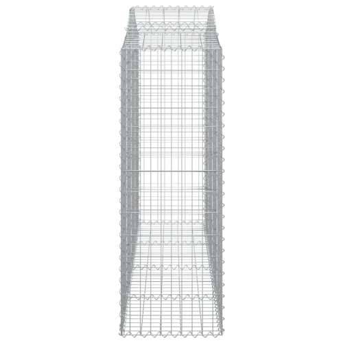 Lučne gabionske košare 13kom 200x50x140/160cm pocinčano željezo - 200 x 50 x 140/160 cm 13 Cijena
