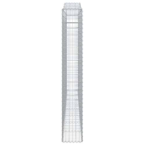 Gabion - Gabion ograde - Gabionska košara s lukom 400x30x200/220 cm pocinčano željezo - 400 x 30 x 200/220 cm 1 Cijena