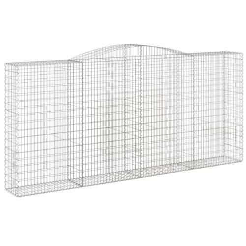 Gabion - Gabion ograde - Gabionska košara s lukom 400x50x180/200 cm pocinčano željezo - 400 x 50 x 180/200 cm 1 Cijena