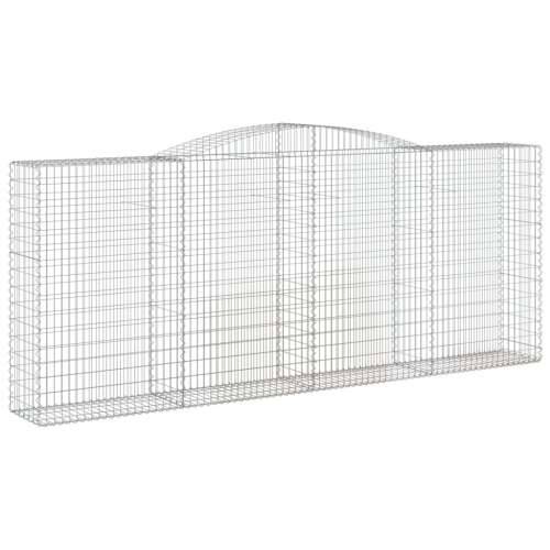 Gabion - Gabion ograde - Gabionska košara s lukom 400x50x160/180 cm pocinčano željezo - 400 x 50 x 160/180 cm 1 Cijena