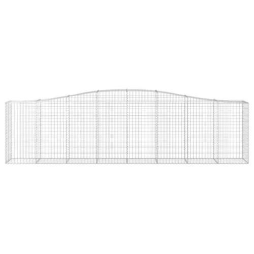 Lučne gabionske košare 5 kom 400x50x100/120cm pocinčano željezo - 400 x 50 x 100/120 cm 5 Cijena
