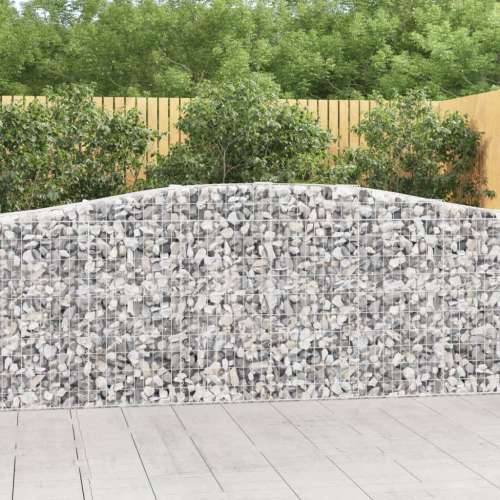 Lučne gabionske košare 6 kom 400x50x100/120cm pocinčano željezo - 400 x 50 x 100/120 cm 6 Cijena