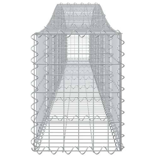 Gabion - Gabion ograde - Gabionska košara s lukom 400x30x40/60 cm pocinčano željezo - 400 x 30 x 40/60 cm 1 Cijena