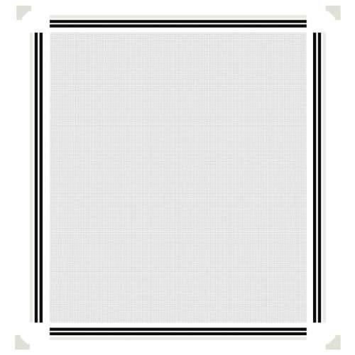 Magnetski prozorski zaslon protiv insekata bijeli 120 x 140 cm - Bijela 120 x 140 cm Cijena