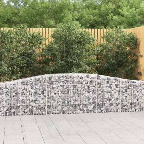Lučne gabionske košare 10 kom 400x30x60/80 cm pocinčano željezo - 400 x 30 x 60/80 cm 10 Cijena