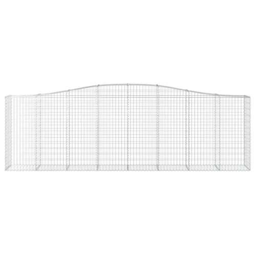 Lučne gabionske košare 8 kom 400x50x120/140cm pocinčano željezo - 400 x 50 x 120/140 cm 8 Cijena