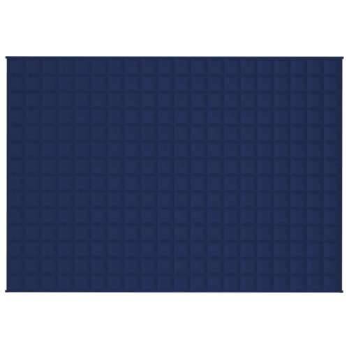 Teška deka plava 140x200 cm 6 kg od tkanine - Plava 140 x 200 cm 1 6 kg Cijena