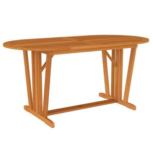 Vrtni stol 160 x 85 x 75 cm od masivnog drva eukaliptusa Cijena