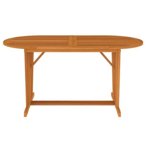 Vrtni stol 160 x 85 x 75 cm od masivnog drva eukaliptusa Cijena