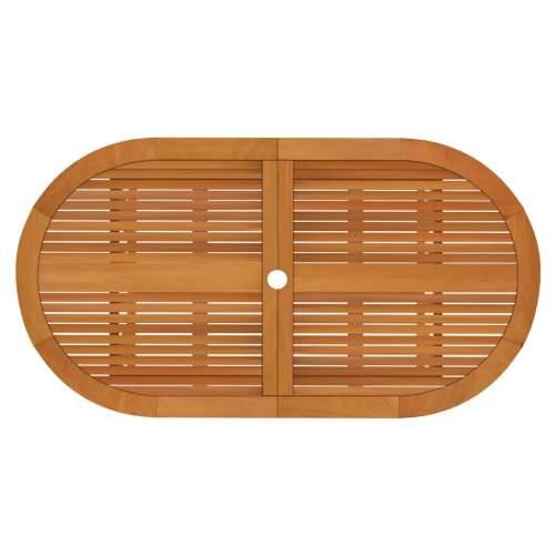 Vrtni stol 160 x 85 x 75 cm od masivnog drva eukaliptusa Cijena