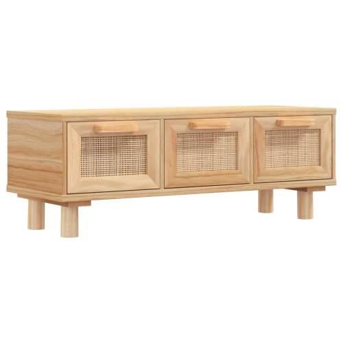 Stolić za kavu smeđi 80x40x30 cm konstruirano drvo i borovina - Smeđa 1 Cijena