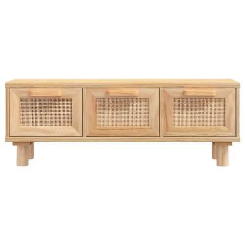 Stolić za kavu smeđi 80x40x30 cm konstruirano drvo i borovina - Smeđa 1 Cijena