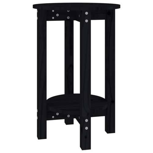 Stolić za kavu crni Ø 40x60 cm od masivne borovine - Crna Ø 40 x 60 cm 1 Cijena