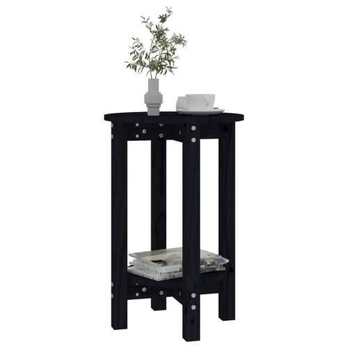 Stolić za kavu crni Ø 40x60 cm od masivne borovine - Crna Ø 40 x 60 cm 1 Cijena