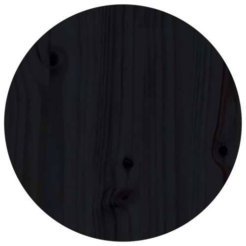 Stolić za kavu crni Ø 40x60 cm od masivne borovine - Crna Ø 40 x 60 cm 1 Cijena