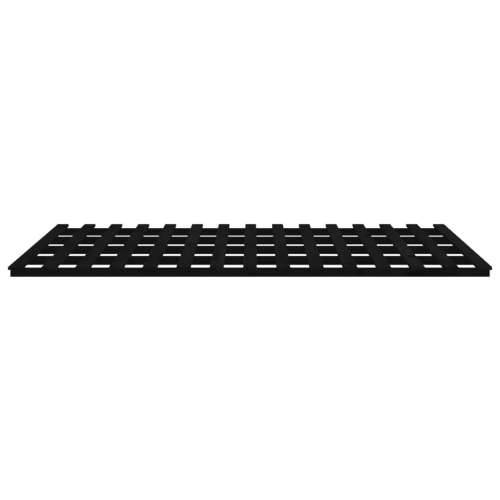 Okvir za krevet crni 160x200 cm od masivne borovine - Crna 160 x 200 cm Cijena