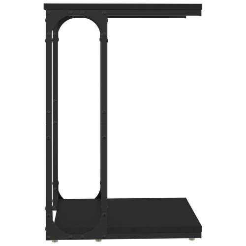 Bočni stolić crni 40x30x60 cm od konstruiranog drva - Crna 40 x 30 x 60 cm 1 Cijena