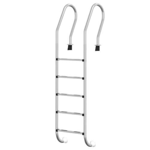 Ljestve za bazen 54 x 38 x 211 cm od nehrđajućeg čelika 304 - 54 x 38 x 211 cm 1 za betonsku površinu Zakrivljeni Cijena