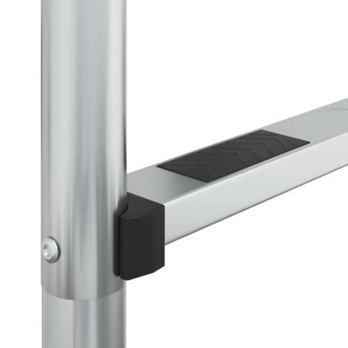 Ljestve za bazen 54 x 38 x 211 cm od nehrđajućeg čelika 304 - 54 x 38 x 211 cm 1 za betonsku površinu Zakrivljeni Cijena