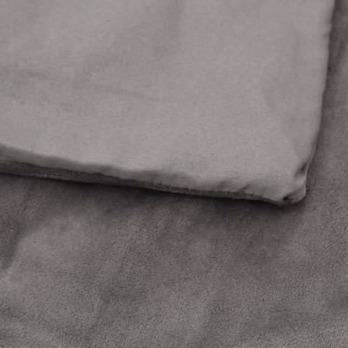 Teška deka s navlakom siva 200 x 220 cm 9 kg od tkanine - 200 x 220 cm 1 9 kg Cijena