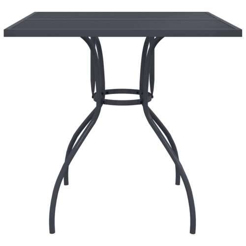 Vrtni stol antracit 80 x 80 x 72,5 cm od čelične mreže - 80 x 80 x 72.5 cm 1 Cijena