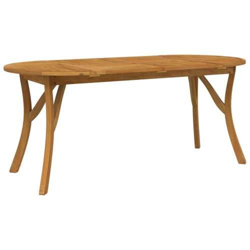 Vrtni stol 200 x 90 x 75 cm od masivnog bagremovog drva - 200 x 90 x 75 cm 1 Ovalno Cijena