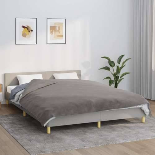 Teška deka s navlakom siva 200 x 225 cm 13 kg od tkanine - 200 x 225 cm 1 13 kg Cijena