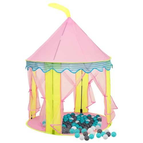 Dječji šator za igru s 250 loptica ružičasti 100 x 100 x 127 cm Cijena