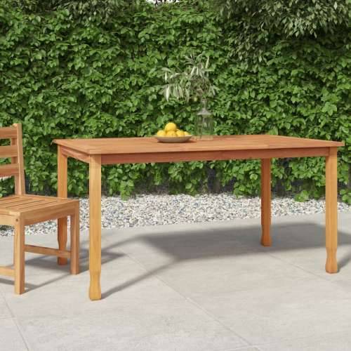 Vrtni stol - Blagovaonski stol 150 x 90 x 75 cm od masivne tikovine - 150 x 90 x 75 cm 1 Cijena