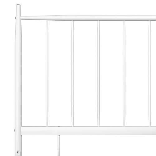 Okvir za krevet bijeli metalni 90 x 200 cm - Bijela 90 x 200 cm Cijena
