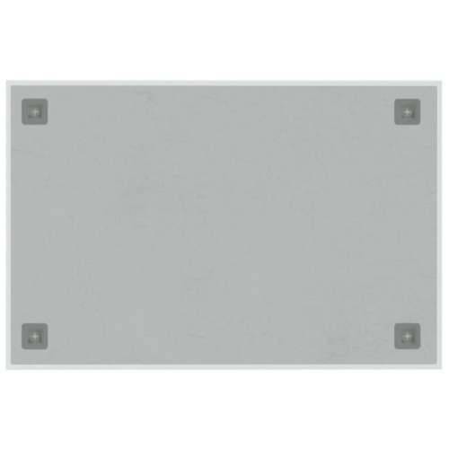 Zidna magnetna ploča bijela 60 x 40  cm od kaljenog stakla Cijena