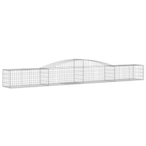 Lučne gabionske košare 6 kom 400x50x40/60 cm pocinčano željezo - 400 x 50 x 40/60 cm 6 Cijena