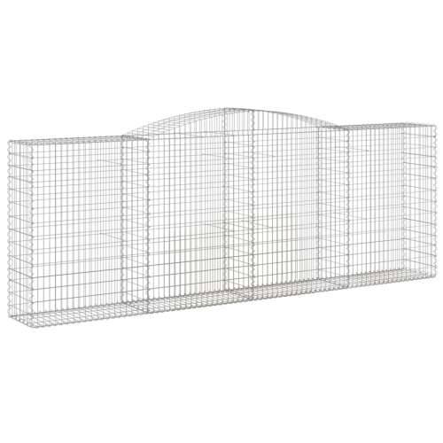 Lučne gabionske košare 6 kom 400x50x140/160cm pocinčano željezo - 400 x 50 x 140/160 cm 6 Cijena