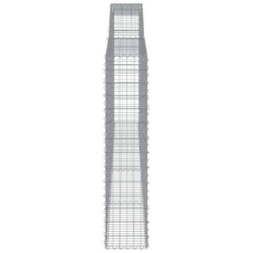 Lučne gabionske košare 3 kom 400x30x40/60 cm pocinčano željezo - 400 x 30 x 140/160 cm 3 Cijena