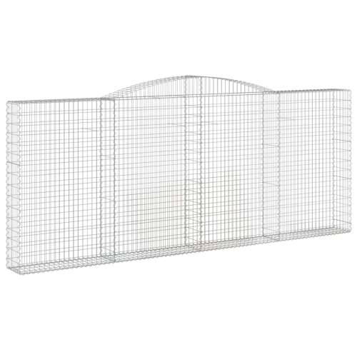 Lučne gabionske košare 2 kom 400x30x160/180cm pocinčano željezo - 400 x 30 x 160/180 cm 2 Cijena