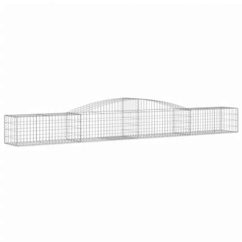 Lučne gabionske košare 9 kom 400x50x40/60 cm pocinčano željezo - 400 x 50 x 40/60 cm 9 Cijena