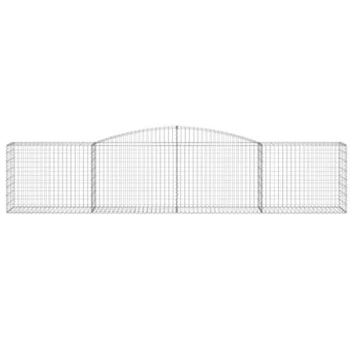 Lučne gabionske košare 2 kom 400x50x80/100 cm pocinčano željezo - 400 x 50 x 80/100 cm 2 Cijena
